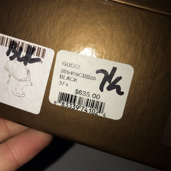 GUCCI Suede Fringe Trim Accent Lace-Up Ankle Boots Booties with extra heels! - Picture 4 of 8